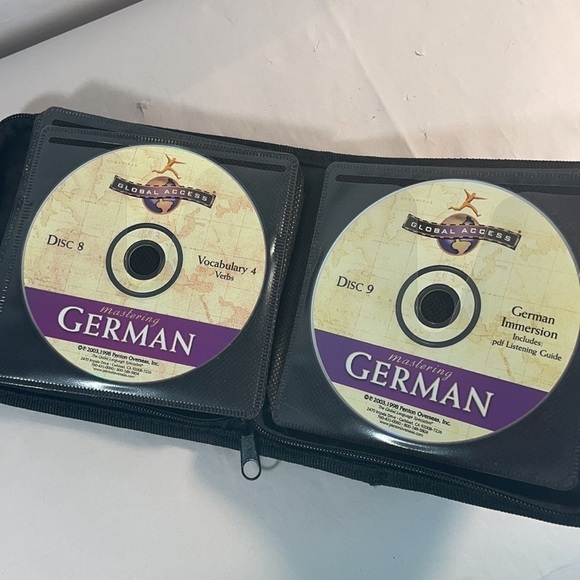 Learn German 10 Disc Edition Set With Travel Case - Picture 9 of 11